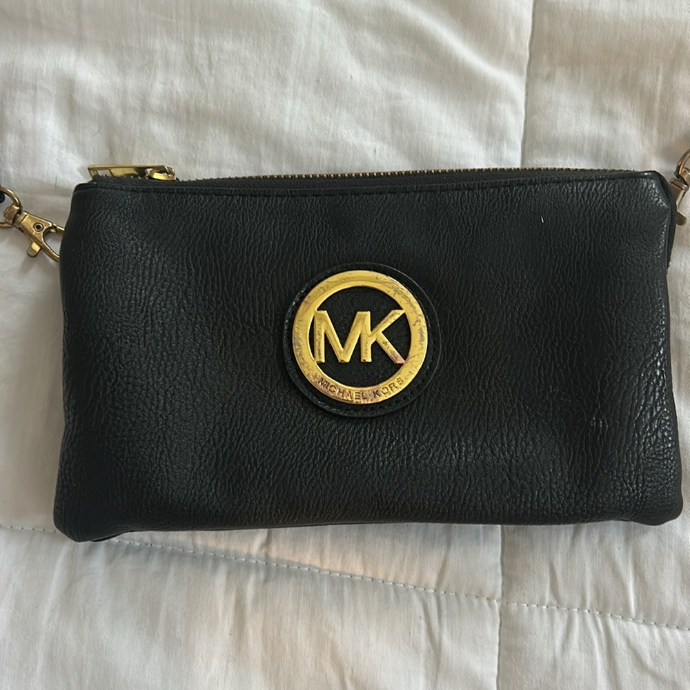 Michael Kors black shoulder bag